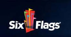 Six Flags Amusement Park Logo
