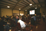 Audience gathers for speaker event