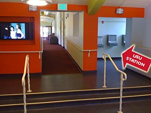 USU Phil station alcove