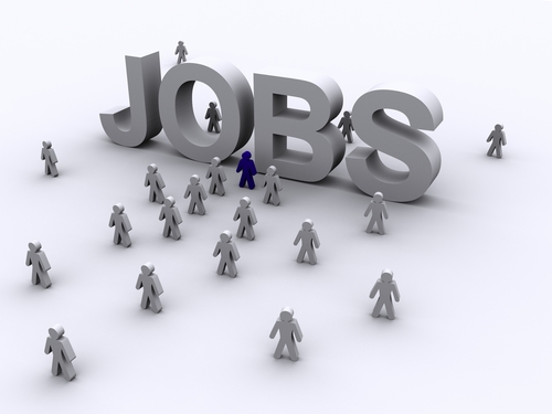 screenshot of where to click jobs on symplicity webpage