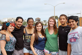 Photo of EOP students.