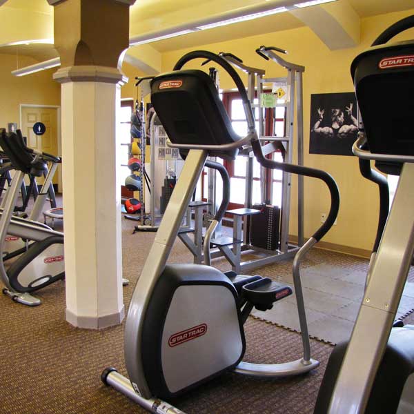 Exercise Room - Aerobics & Weight Equipment