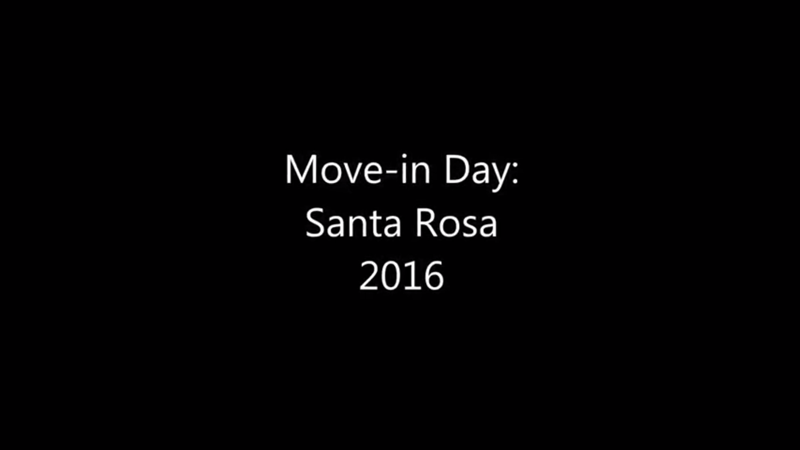 View Video: CSUCI Santa Rosa Village Move In Day 2016