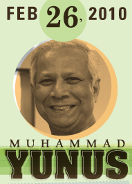 Campus Reading Celebration, Muhammad Yunus, February 26, 2010