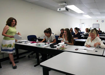Student nurse on Research Day