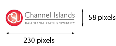 CI logo, horizontal version with minimum dimensions