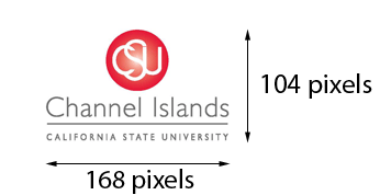 CI logo, vertical version with minimum dimensions