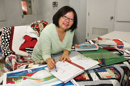 Kathy Musashi guides courses from concept to catalog.