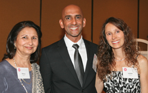 Honoree Umrao Mayer and family