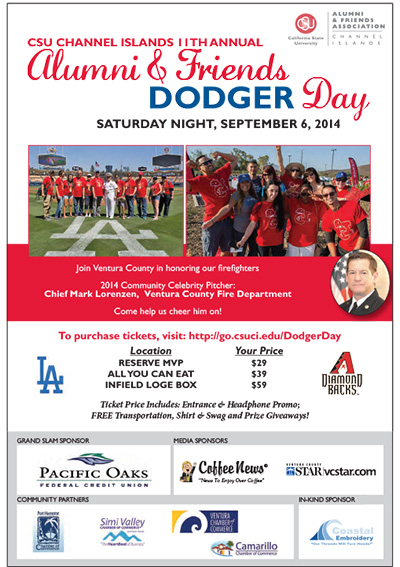 A&FA Dodger Day event information