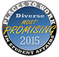 Seal of Most Promising Places to Work in Student Affairs award