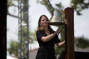 Ringing of the Navy Bell, Melissa J. Remotti, afternoon ceremony