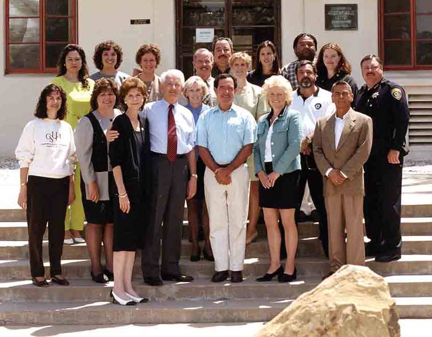 The first group of CSUCI administrators from Fall 1999.