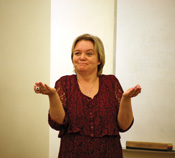 professor ivona grzegorcyk teaching at csuci.