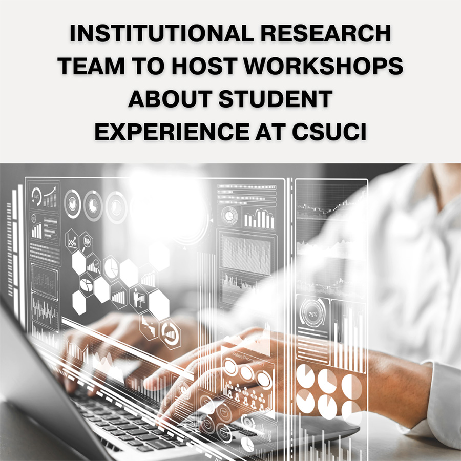 Institutional Research to host workshops