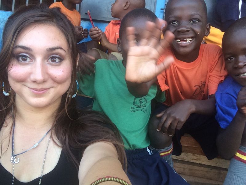 Ashley Medina in Uganda