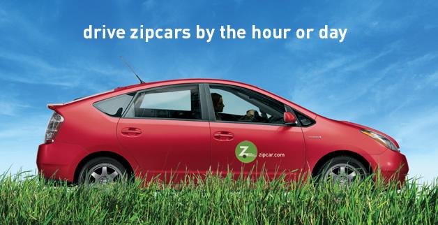 Drive Zipcars by the hour