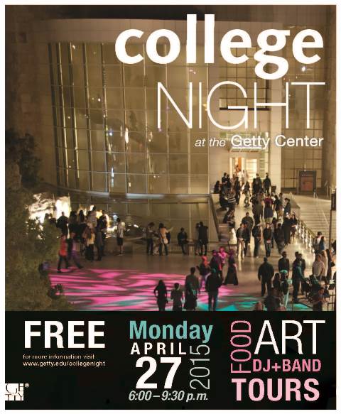 College Night at the Getty