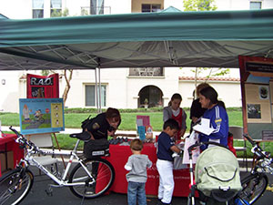 Police Bike Display