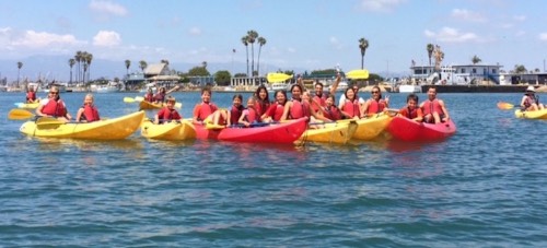 Group Kayaking