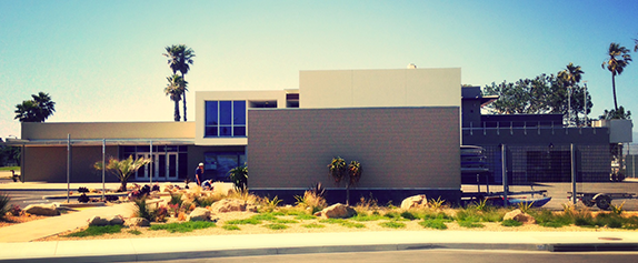 Side View of the Boating Center