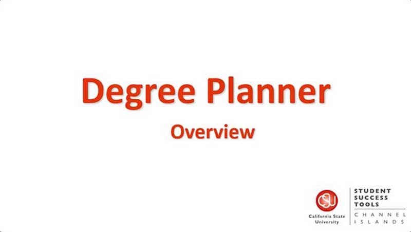 Welcome to a new degree planning experience