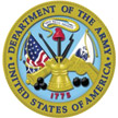 Logo for the United States Department of the Army