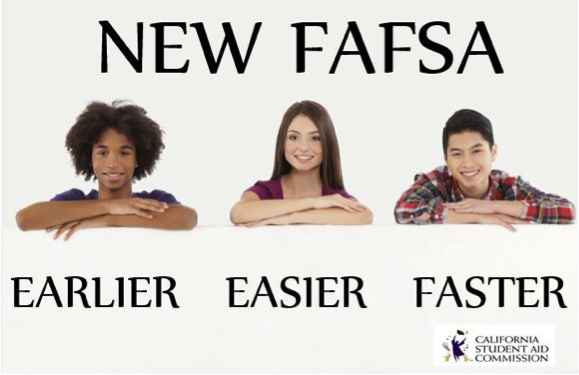 New FAFSA earlier easier faster