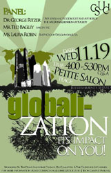 Globalization panel advertisment