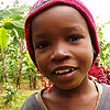 Smiling boy from Tanzania