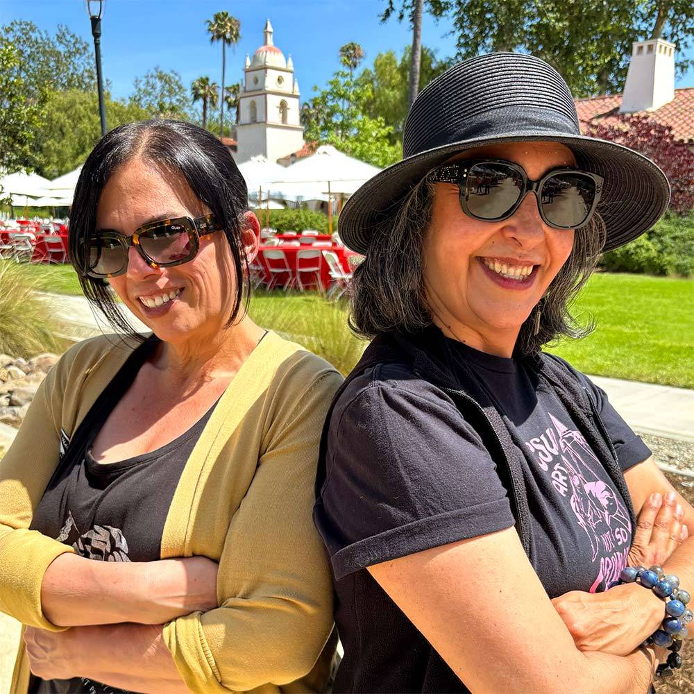 Jasmine Delgado and Theresa Avila