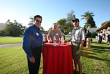 Table at mixer before speaker event