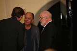 Marin meets President Rush and Dr. Cordeiro.
