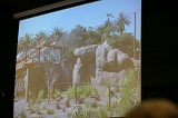 Guests on Elephant viewing deck get up close.