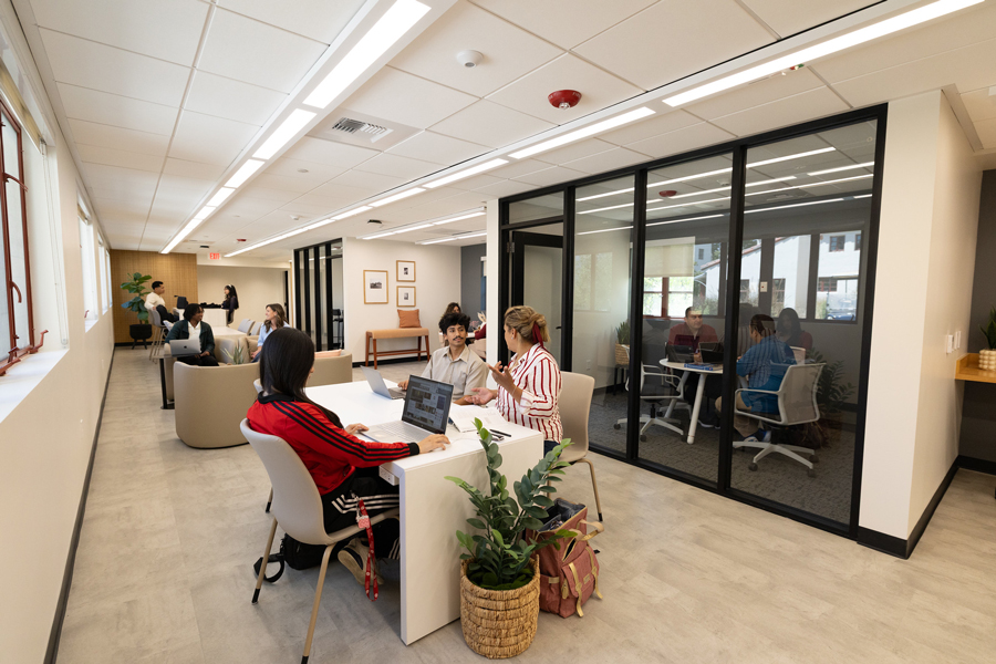People in a meeting room