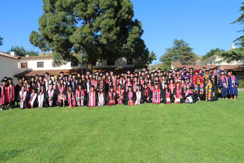 Group of students that graduated.