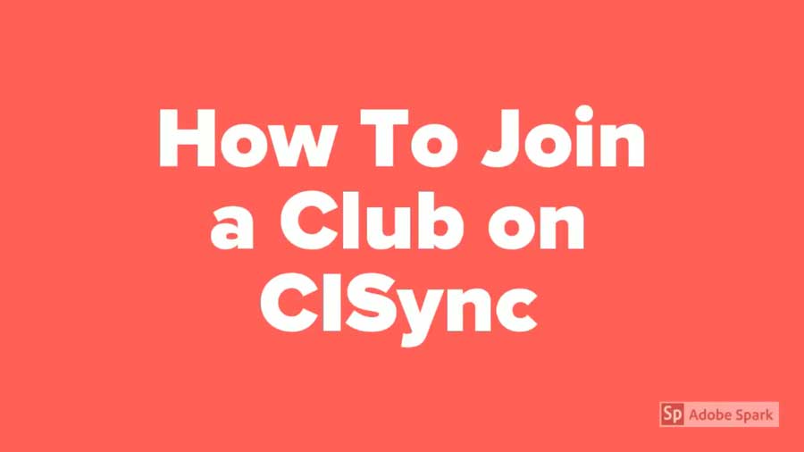How to Join a Club or Organization Instructions