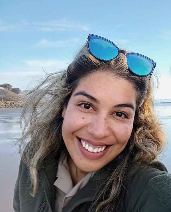 a selfie of bridgette bagheri