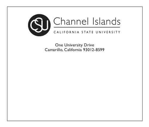 Mailing Label sample