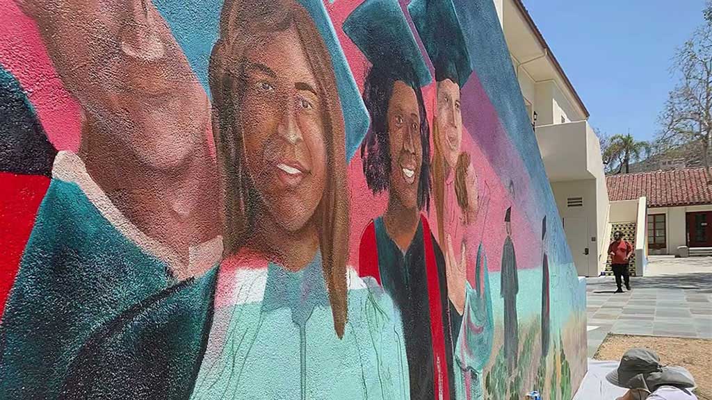 Time Lapse Video of Painting the Mural