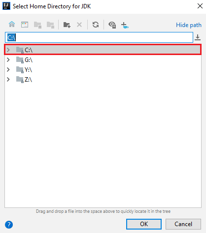 First part of illustration of path to JDK