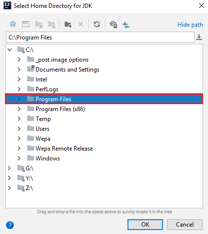 Second part of illustration of path to JDK