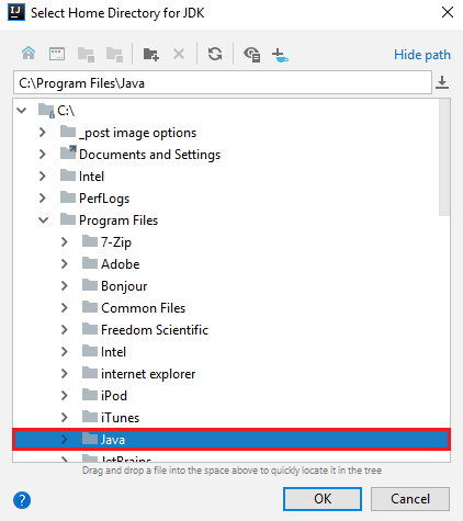 Third part of illustration of path to JDK