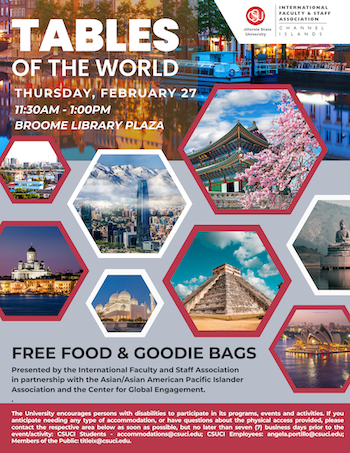 Tables of the World flyer 2025 Tables of the World flyer 2025