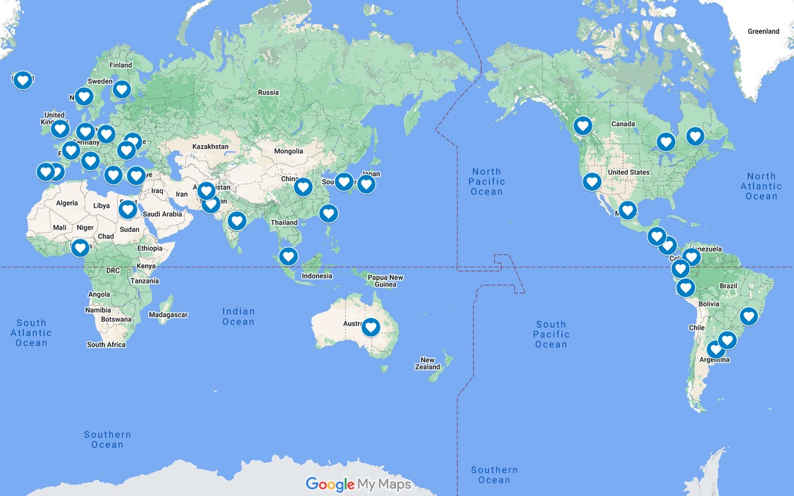 IFSA map