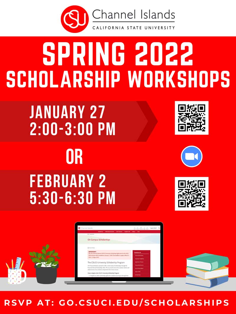 Spring 2022 Scholarship Workshop