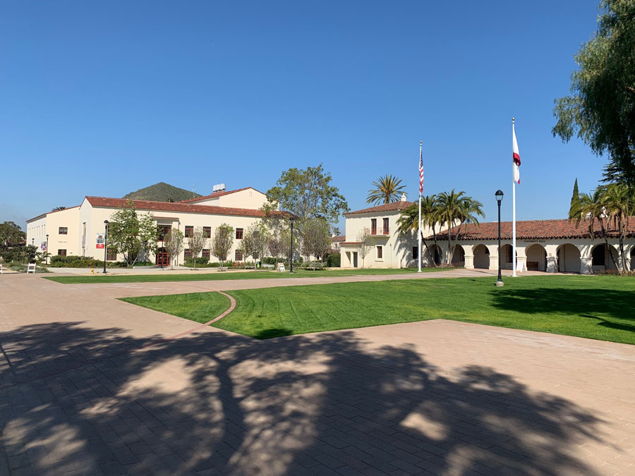 Central Mall near University Hall