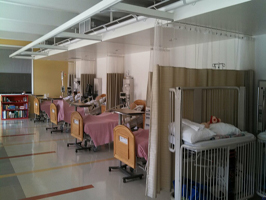Inside Nursing Sim Lab