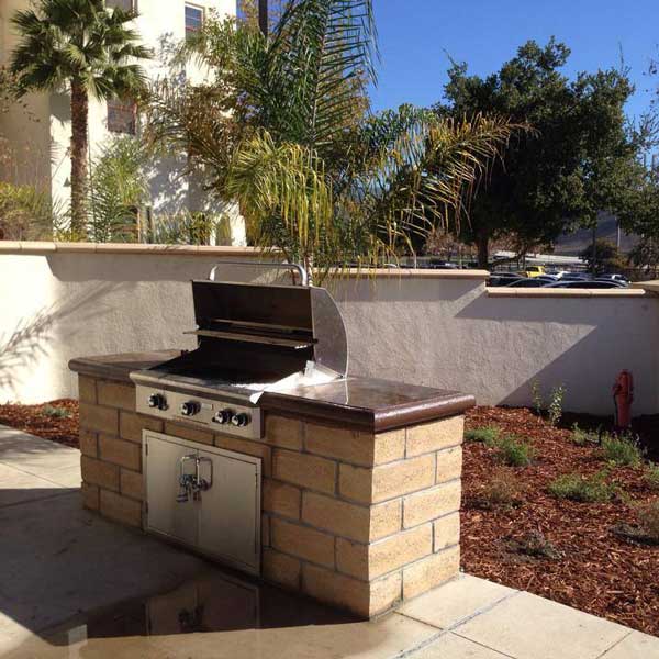 Built-In-BBQ Area