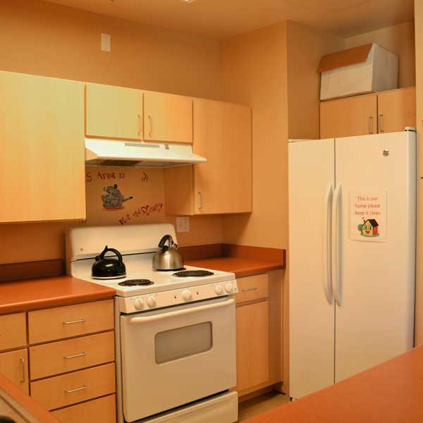 One of Two Community Kitchens